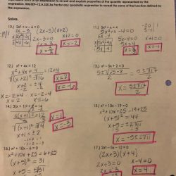 Unit 4 test geometry answer key