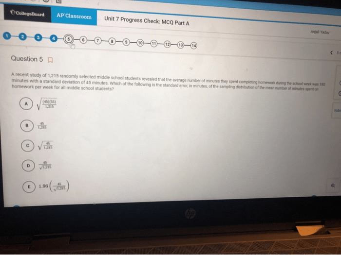 Ap calculus unit 3 progress check mcq