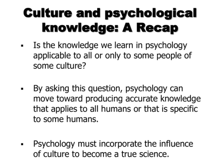 Which of the following is true about cross-cultural research